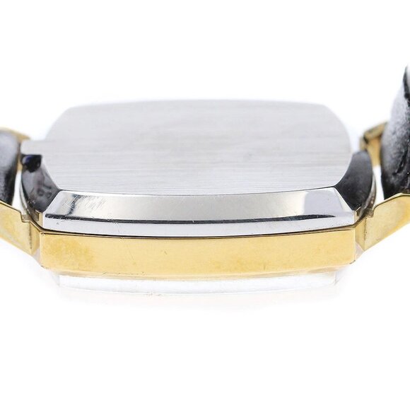 OMEGA Geneve 162.0052 Date Square Cal.1012 gold Dial Automatic Men's - Picture 6 of 13